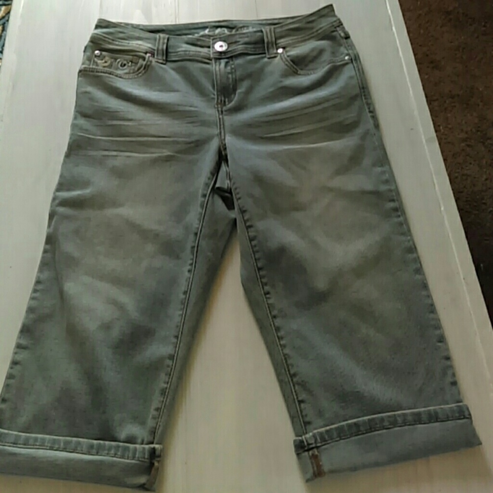 Cropped jeans
